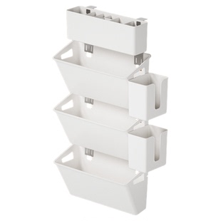 课桌侧边收纳挂书篮多功能学生桌面书本整理神器文具多层置物架