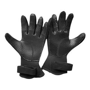 水域救援手套消防员水上救援专用救生装备防滑皮划艇潜水保温手套