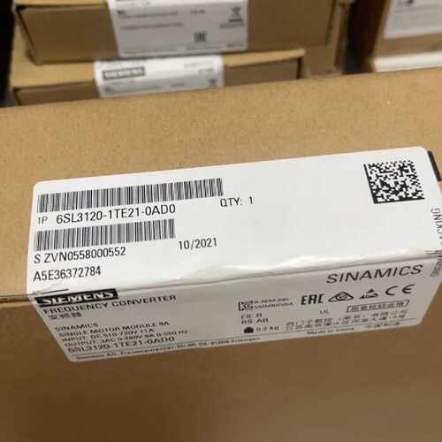 【询价】6SL3120-1TE21-0AD0适用