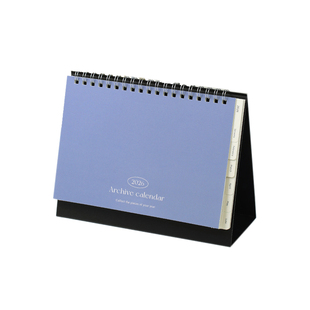 韩国Paperian简约ins桌面台历2026年索引日程本办公学习双面月历