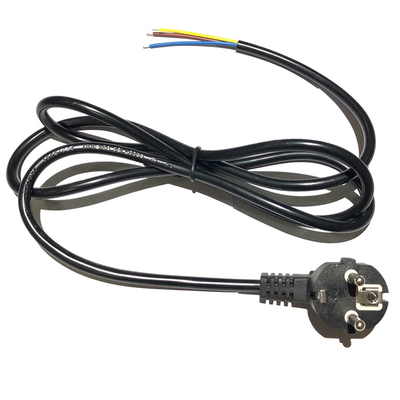 乔普TUV欧规三芯D03插头AC电源线