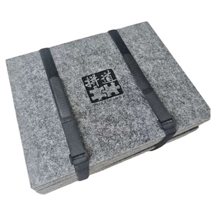 小和丽家拼道拼图分片盘分类盘分区盘1000片收纳盘毛毡可折叠整理