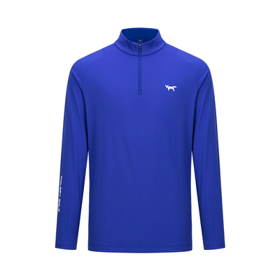 Wolsey长袖Polo衫防晒速干立领男