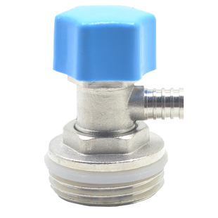 暖气片排气阀放气阀暖气片放水阀排水阀全铜手拧3/4DN20可接管6分