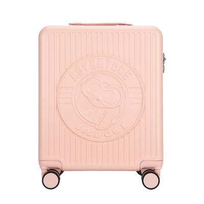 diplomat外交官新款行李箱耐用女小型轻便登机箱皮布布小方箱