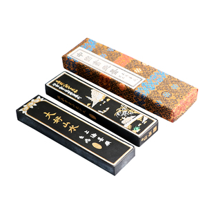 上海墨厂大好山水一0一油烟曹素功墨条书画专用砚台研磨墨块墨锭