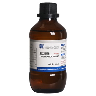 包邮 天津恒兴三乙醇胺分析纯AR500ml实验室溶液化学试剂化工原料