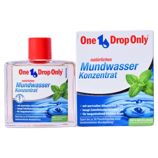 现货 德国One Drop Only益滴妥浓缩漱口水清新口气去口臭便携50ml