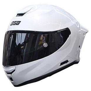 GSB T80摩托车头盔男女款全覆式双镜片机车安全赛车四季骑行全盔