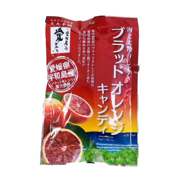 日本進(jìn)口幸榮堂果汁糖果大丸本鋪血橙味果汁硬糖休閑零食兒童成人