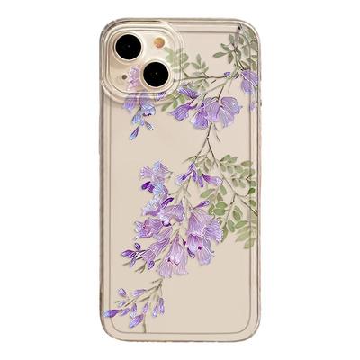 紫藤花新中式手机壳适用苹果系列