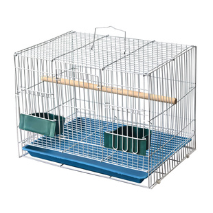 鸟笼子家用大号别墅虎皮玄凤玉鸟八哥鹦鹉专用繁殖鸟笼全套配件