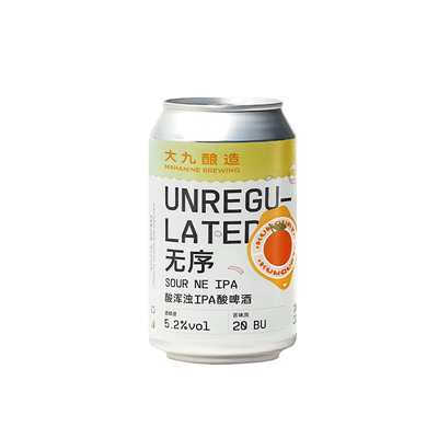 果泥口粮超推！ 大九酿造 流体果泥/芭乐之旅/降临 IPA精酿500m