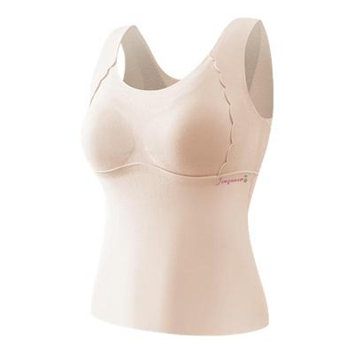 少女发育期羊绒蚕丝保暖背心