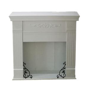 美式复古壁炉柜欧式民宿装饰柜背景墙电视柜白色简约婚礼壁炉架