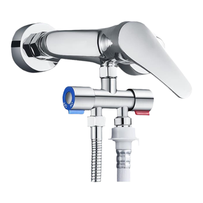 热水器花洒分一进二出角阀龙头接