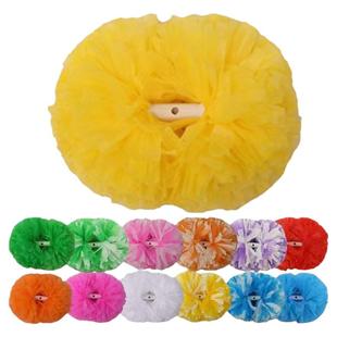 比赛款花球啦啦队手拿花拉拉队彩球舞蹈道具运动会手花啦啦操花球