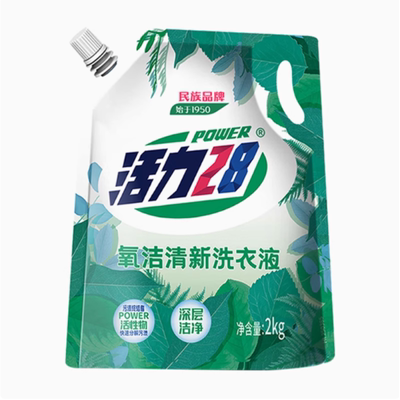 G活力28氧洁清新洗衣液深层清洁去污持久留香家用实惠装官方正品