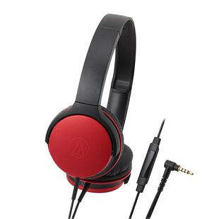 铁三角 ATH-AR1IS 轻便头戴式手机电脑线控耳麦网课音乐有线耳机