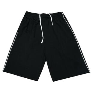 校服裤子一条杠五分短裤中小学生纯棉夏季运动校裤藏青色冰丝薄款