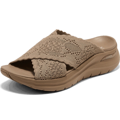 斯凯奇夏季拖鞋外穿增高凉鞋