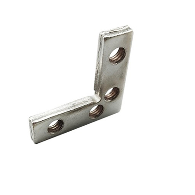 铝型材侧边角槽连接件厂家开票