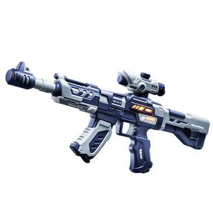 儿童玩具枪声光电动3-6岁DIY百变拼装磁力枪高端男孩生日礼物男童