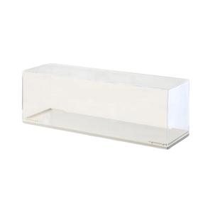 泡泡玛特展示盒透明塑料积木娃娃手办摆件小萌粒盲盒收纳架陈列盒