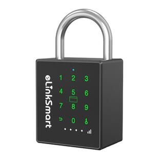 亿联智能5G密码挂锁手机远程遥控防盗指纹锁铁栅栏大铁门电子锁头