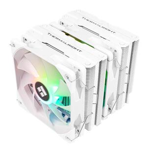 利民PA120SE双塔散热器CPU风扇ARGB六热管台式机PS120电脑AM5风冷