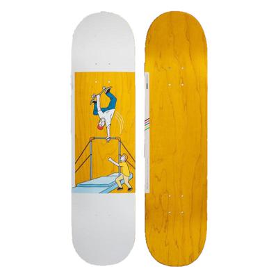 迪卡侬滑板七层加枫纯色