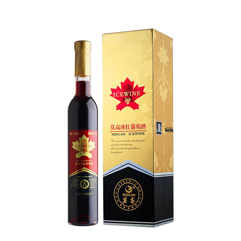 莫高小金冰红甜红葡萄酒375ml