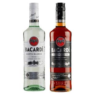 【温暖套组】Bacardi百加得白朗姆黑朗姆帝王白牌威士忌洋酒调酒