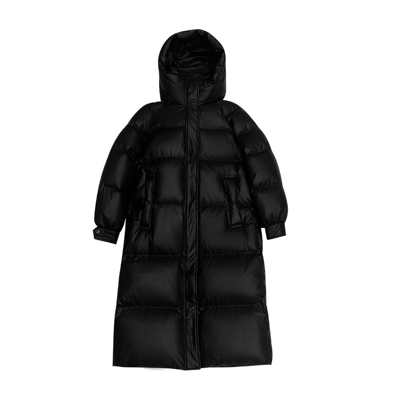 olleenuka2026冬新款95白鹅绒长款羽绒服女免洗加厚外套东北旅游