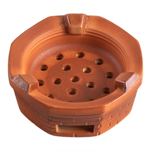 种花家围炉煮茶炉炭火炉煲汤炉耐高温不裂泥炉茶具室内火锅炉手工