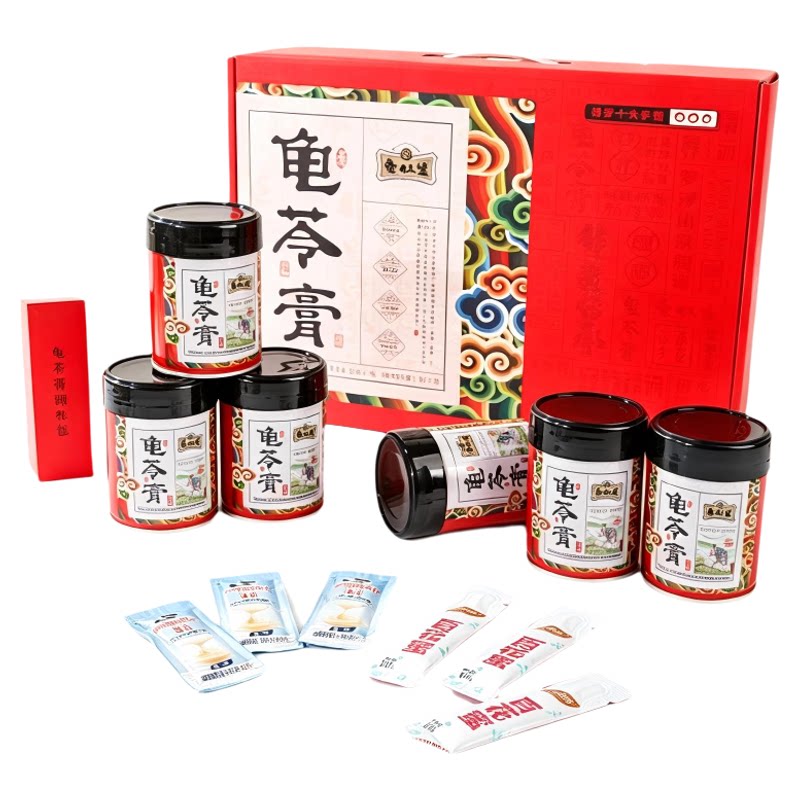 无蔗糖龟苓膏古法熬制即食礼盒