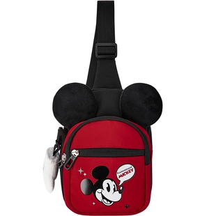 【迪士尼IP】巴拉巴拉儿童斜挎包男童女童腰包可爱单肩外出小包包