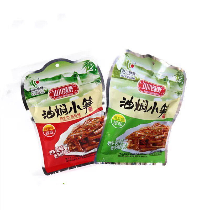缙云特产野生油焖小笋礼袋