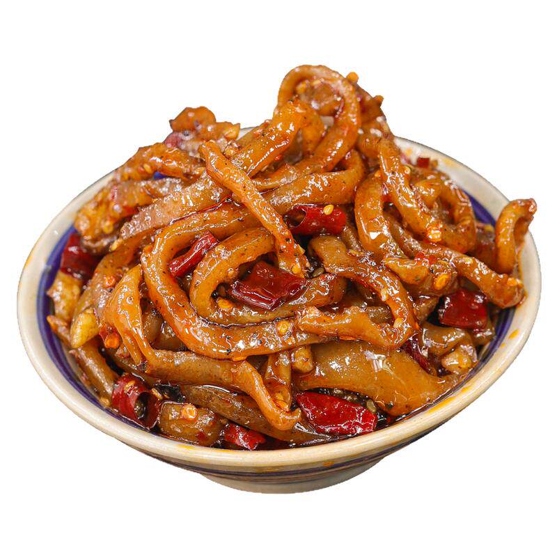 麻辣猪皮软糯爽口肉香十足回味浓