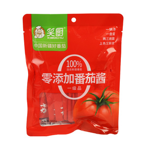 新疆笑厨纯番茄酱30g*10袋小包装