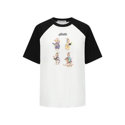 AlexiaSandra兔子插肩短袖