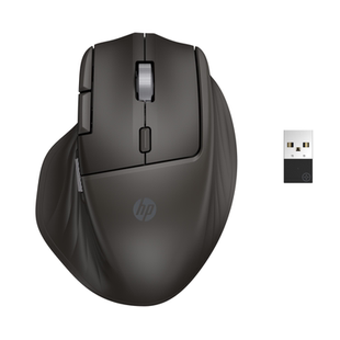 惠普785M 双模轻音办公鼠标电容双金属滚轮 液态硅胶 可编程按键