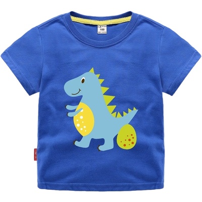 巴拉拉布比t恤半袖宝宝恐龙童装