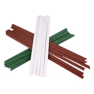 三品咖啡吸管一次性纸膜孔单支包装尖头霸王茶颜23cm白色咖啡搅拌