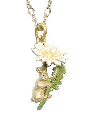 palnartpoc日本青蛙兔子毛衣链