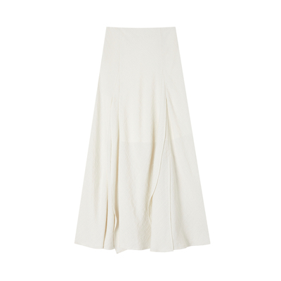 设计师款活页开叉半身裙