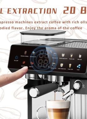 出口SOKANY04032咖啡机半自动意式咖啡机研磨冲泡蒸汽浓缩咖啡机