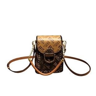 香港品牌包包女款真皮单肩小方包2024新款高级感时尚手提斜挎小包