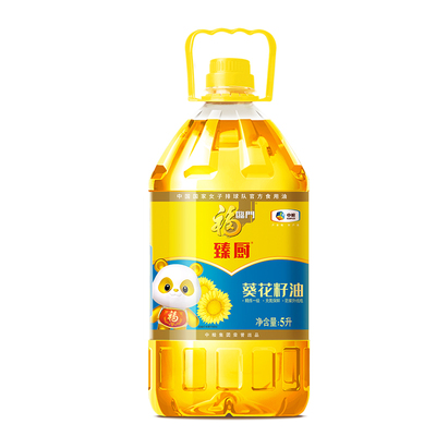 福临门精炼一级葵花籽油5L