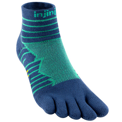 Injinji专业马拉松跑步袜26年中筒加厚毛巾底户外百公里越野跑袜